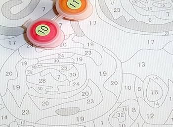 Amazon.co.jp: 油絵DIY 数字キットによる絵画 世界的に有名な